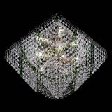 Люстра Квадрат Бриз зеленая в Кирове