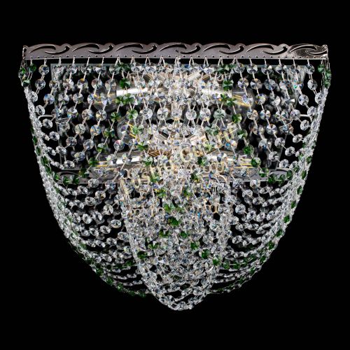 Люстра Квадрат Бриз зеленая в Кирове Гусь Хрустальный