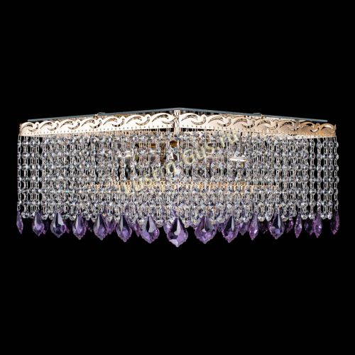 Люстра Квадрат Гамма Дубик цветная в Кирове Гусь Хрустальный