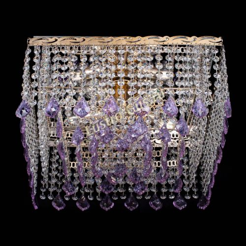 Люстра Квадрат Гамма Дубик цветная в Кирове Гусь Хрустальный