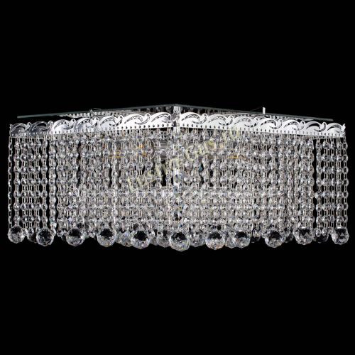 Люстра Квадрат гамма шар 30 мм длинная в Кирове Гусь Хрустальный