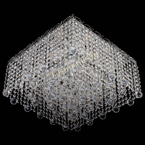 Люстра Квадрат гамма шар 30 мм длинная в Кирове Гусь Хрустальный