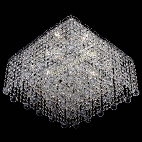 Люстра Квадрат гамма шар 30 мм длинная в Кирове Гусь Хрустальный