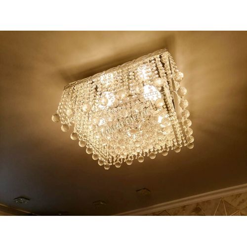 Люстра Квадрат гамма шар 30 мм длинная в Кирове Гусь Хрустальный