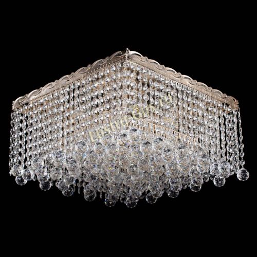 Люстра Квадрат гамма шар 30 мм длинная в Кирове Гусь Хрустальный