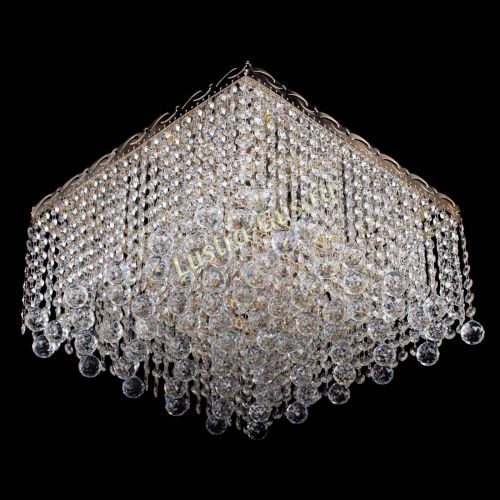 Люстра Квадрат гамма шар 30 мм длинная в Кирове Гусь Хрустальный