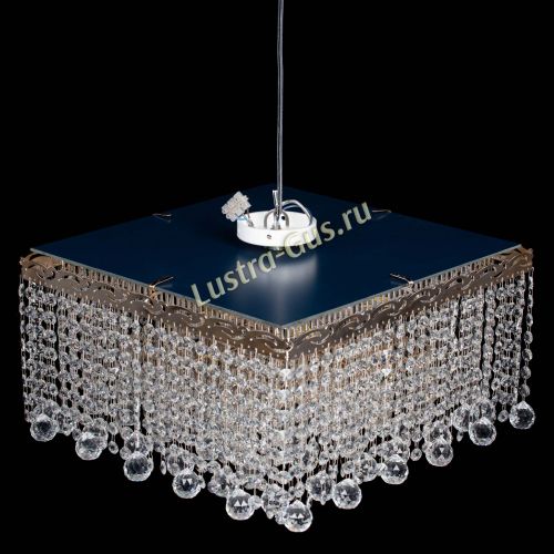 Люстра Квадрат гамма шар 30 мм длинная в Кирове Гусь Хрустальный