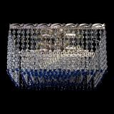 Люстра Квадрат Оптикон синяя в Кирове