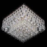 Люстра Квадрат Каскад с пластинками в Кирове