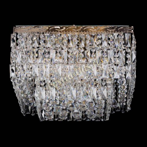 Люстра Квадрат Каскад с пластинками в Кирове Гусь Хрустальный