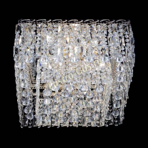 Люстра Квадрат Каскад с пластинками в Кирове Гусь Хрустальный