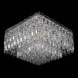 Люстра Квадрат Каскад с пластинками в Кирове