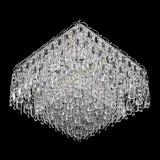 Люстра Квадрат Каскад с пластинками в Кирове