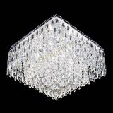 Люстра Квадрат Каскад с пластинками в Кирове