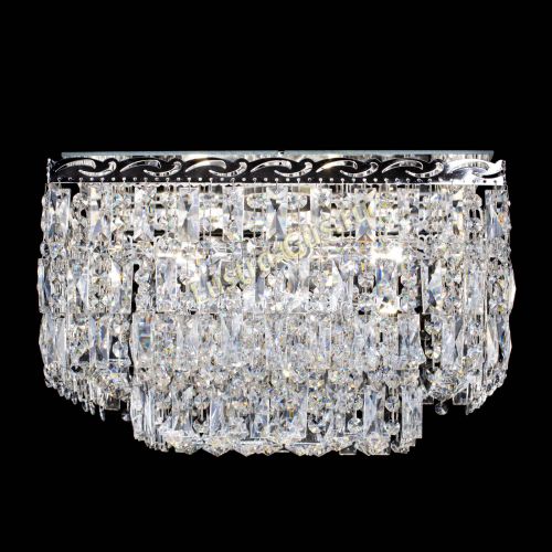 Люстра Квадрат Каскад с пластинками в Кирове Гусь Хрустальный