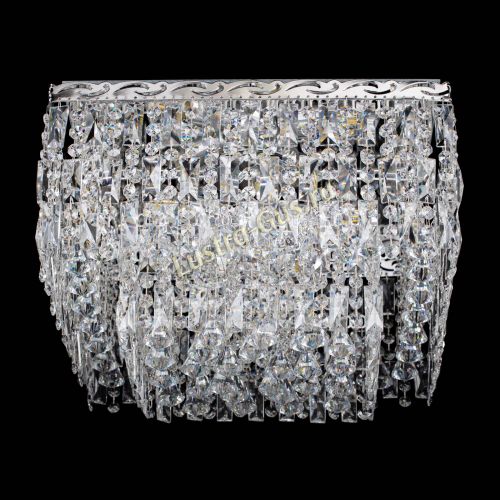 Люстра Квадрат Каскад с пластинками в Кирове Гусь Хрустальный