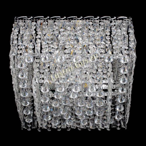 Люстра Квадрат Каскад с пластинками в Кирове Гусь Хрустальный