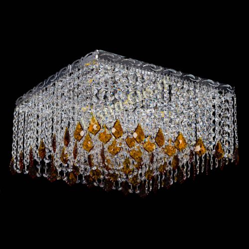 Люстра Квадрат Оптикон Лепестки чайная в Кирове Гусь Хрустальный