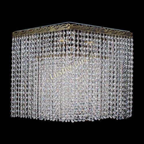 Люстра Квадрат Оптикон плюс под бронзу в Кирове Гусь Хрустальный