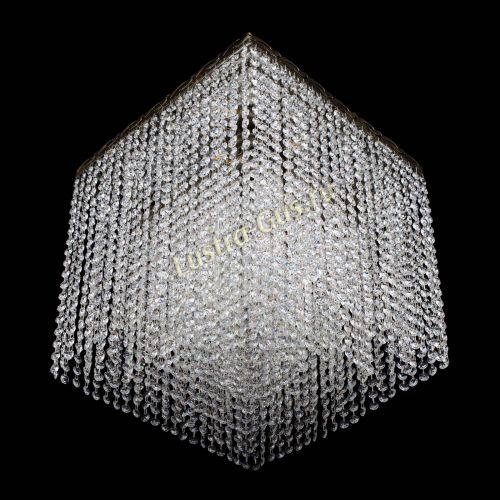 Люстра Квадрат Оптикон плюс под бронзу в Кирове Гусь Хрустальный