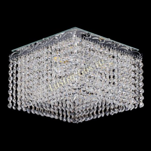 Люстра Квадрат Оптикон 3 лампы в Кирове Гусь Хрустальный