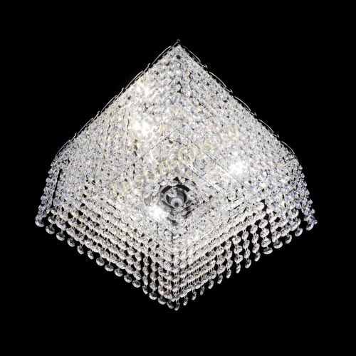 Люстра Квадрат Оптикон 3 лампы в Кирове Гусь Хрустальный