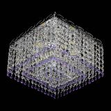 Люстра Квадрат Оптикон фиолетовая в Кирове