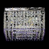 Люстра Квадрат Оптикон фиолетовая в Кирове