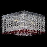 Люстра Квадрат Оптикон красная в Кирове