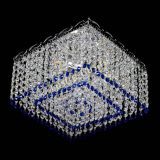 Люстра Квадрат Оптикон синяя в Кирове