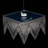 Люстра Квадрат Венеция уголки №5 черная в Кирове