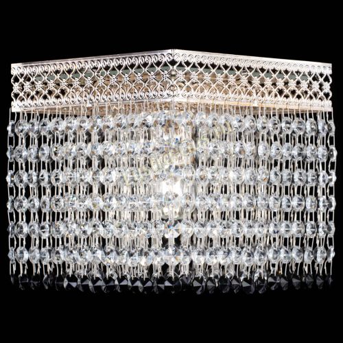 Люстра Квадрат Венеция №1 черная в Кирове Гусь Хрустальный