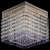 Люстра Квадрат Венеция №1 фиолетовая в Кирове