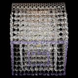 Люстра Квадрат Венеция №1 фиолетовая в Кирове