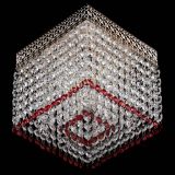 Люстра Квадрат Венеция №1 красная в Кирове