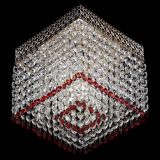 Люстра Квадрат Венеция №1 красная в Кирове