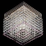 Люстра Квадрат Венеция №1 розовая в Кирове