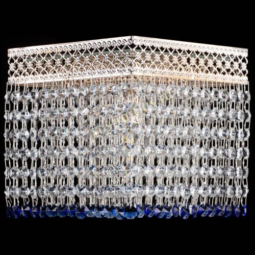 Люстра Квадрат Венеция №1 синяя в Кирове Гусь Хрустальный