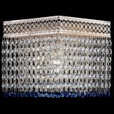 Люстра Квадрат Венеция №1 синяя в Кирове