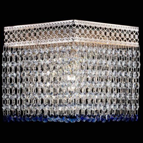 Люстра Квадрат Венеция №1 синяя в Кирове Гусь Хрустальный