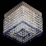 Люстра Квадрат Венеция №1 синяя в Кирове