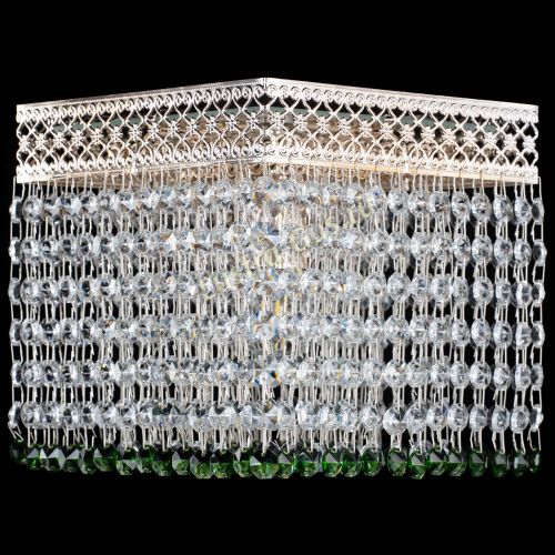 Люстра Квадрат Венеция №1 зеленая в Кирове Гусь Хрустальный