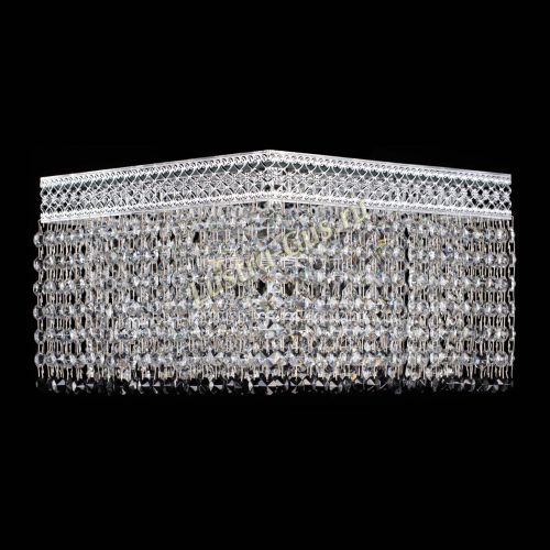 Люстра Квадрат Венеция №3 черная в Кирове Гусь Хрустальный