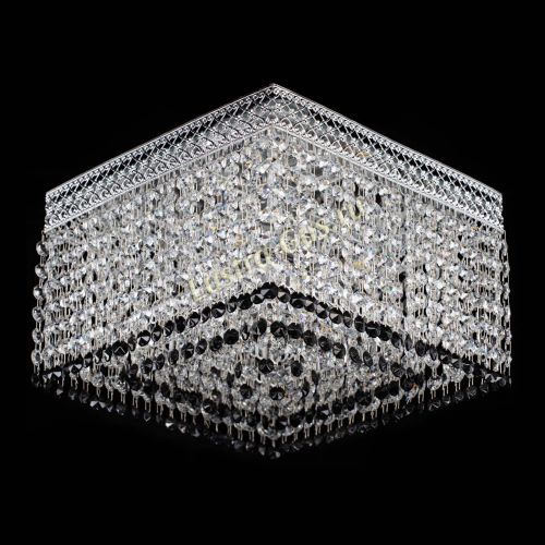 Люстра Квадрат Венеция №3 черная в Кирове Гусь Хрустальный