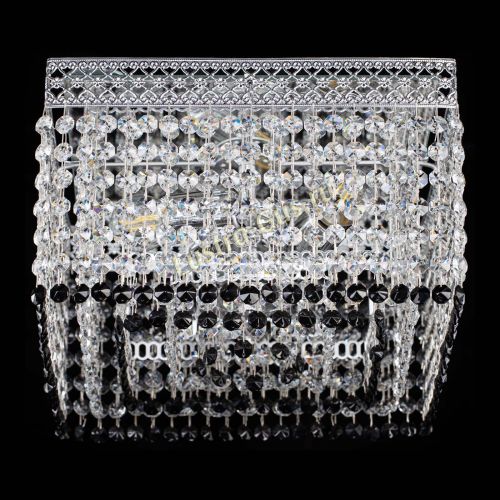 Люстра Квадрат Венеция №3 черная в Кирове Гусь Хрустальный