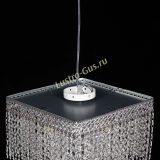 Люстра Квадрат Венеция №3 синяя в Кирове