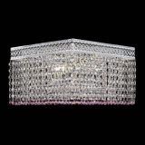 Люстра Квадрат Венеция №3 розовая в Кирове