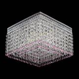 Люстра Квадрат Венеция №3 розовая в Кирове