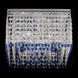 Люстра Квадрат Венеция №3 синяя в Кирове