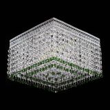 Люстра Квадрат Венеция №3 зеленая в Кирове